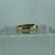 Emerald & Diamond Five Stone Pave Set Band Ring 9ct 9k Yellow Gold  - Size N