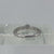 Diamond .20ct Solitaire Engagement Ring 18ct 18K White Gold - Size J