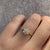 Diamond Daisy Flower Cluster Ring 18ct 18k Yellow Gold - Size L 1/2