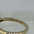 Diamond Solitaire Twist Ring 9ct 9K Yellow Gold - Size P