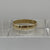 Wedding Band Ring 9ct 9k Yellow Gold - Size U