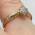 Diamond 0.15ct Cluster Ring 18ct 18k Yellow Gold  - Size M