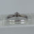 Diamond Solitaire Ring 9ct 9k White Gold  - Size J 1/2