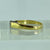 Diamond Solitaire .20ct High Shoulder Retro Ring 18ct 18k Yellow Gold - Size M