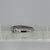 Diamond Band Ring 18ct 18K White Gold - Size K