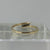 Diamond .10ct Trilogy Bypass Crossover Ring 9ct 9k Yellow Gold - Size P