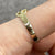 Belt Buckle Textured Ring 9ct 9k Yellow Gold - Size R