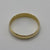 Wedding Band Ring 4mm 18ct 18k Yellow Gold - Size U