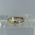 Half Eternity Channel Set Cubic Zirconia Ring 9ct 9k Yellow Gold  - Size M