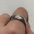 Diamond Solitaire Band Ring White Gold 9ct 9k - Size T