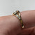 Diamond Twist Design Ring 9ct 9k Yellow Gold  - Size P