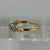 Diamond .15ct Cluster Band Stacking Ring 9ct 9k Yellow Gold - Size M