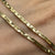 Flat Snake Chain Necklace 9ct 9k Yellow Gold - 16” Inches