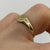 Heart Signet Ring 9ct 9k Yellow Gold - Size M