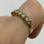 Five Stone CZ Band Ring 9ct 9k Yellow Gold - Size O