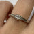 Diamond .25ct Solitaire With Accents Engagement Ring 9ct 9k White Gold  - Size L