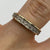 Diamond .10ct Half Eternity Band Ring 9ct 9k Yellow Gold - Size L