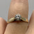 Diamond .25ct Solitaire Engagement Ring 9ct 9k Yellow Gold - Size L