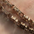 Stars and Bars Chain Necklace 9ct 9k Rose Gold - 20" Inches