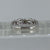 Diamond .10ct Knot Style Ring 9ct 9k White Gold  - Size J