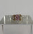 Pink CZ Ornate Trilogy Ring 9ct 9k Yellow Gold - Size U