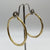 Textured Twist Hoop Earrings 9ct 9k Yellow Gold