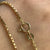 Box Chain Necklace 9ct 9k Yellow Gold - 18" Inches