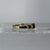 Diamond & Sapphire Tiered Ring 9ct 9k Yellow Gold - Size M