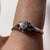 Antique Diamond Heart Platinum Set Solitaire Ring 18ct Yellow Gold - Size O