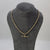 T-Bar Curb Chain Necklace 9ct 9k Yellow Gold - 22" Inches