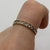 Spinel Full Eternity Ring 9ct 9k Yellow Gold - Size M 1/2