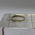 Diamond Half Eternity Ring 9ct 9k Yellow Gold - Size M