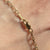 Fine Rectangle Cut Curb Chain Necklace 9ct 9k Yellow Gold - 18" Inches