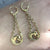 Lucky Horseshoe Horse Drop Dangle Earrings 9ct 9k 375 Yellow Gold