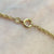 Rope Twist Chain Necklace 9ct 9k Yellow Gold 15"