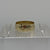 Engraved Pattern Band Ring 9ct 9k Yellow Gold - Size Q 1/2