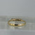 Diamond .20ct Five Stone Ring 18ct 18k Yellow Gold - Size J