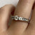 Diamond Solitaire with Accents .65ct Engagement Ring 18ct White Gold  - Size I