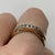 Diamond Half Eternity Ring 9ct 9k Yellow Gold  - Size N