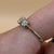 Diamond .10ct Trilogy Star Set Ring 9ct 9k Yellow Gold - Size M 1/2