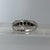 Jadeite Five Stone Ring 14ct 14k White Gold - Size K 1/2