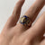 American 1933 'GC' Class Collage Pinky Ring 10ct 10k Yellow Gold - Size J 1/2