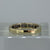 Illusion-Set Diamond Half Eternity Band Ring 9ct 9k Yellow Gold - Size K 1/2