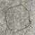 Celtic Design Dainty Chain Bracelet 9ct 9k Yellow Gold - 7" Inches