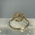 Diamond Tiered Cluster Flower Style Ring 9ct 9k Yellow Gold - Size O