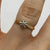 Diamond .13ct Solitaire Ring 9ct 9k Yellow Gold - Size J 1/2