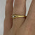 Diamond .17ct Solitaire Ring 18ct 18k Yellow Gold - Size M