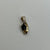 Sapphire & Diamond Pear Cut Twist Pendant 9ct 9k Yellow Gold