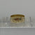 Engraved Pattern Band Ring 9ct 9k Yellow Gold - Size Q 1/2