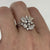 Diamond 1.48ct Bespoke Cluster Ring Trilliant Marquise 18ct White Gold - Size O